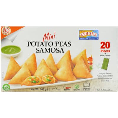 ASHOKA MINI ASSORTED SAMOSA (20GM0 PC) 1200GM