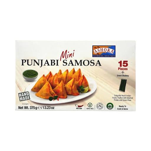 ASHOKA MINI PUNJABI SAMOSA 20GM x 15PC