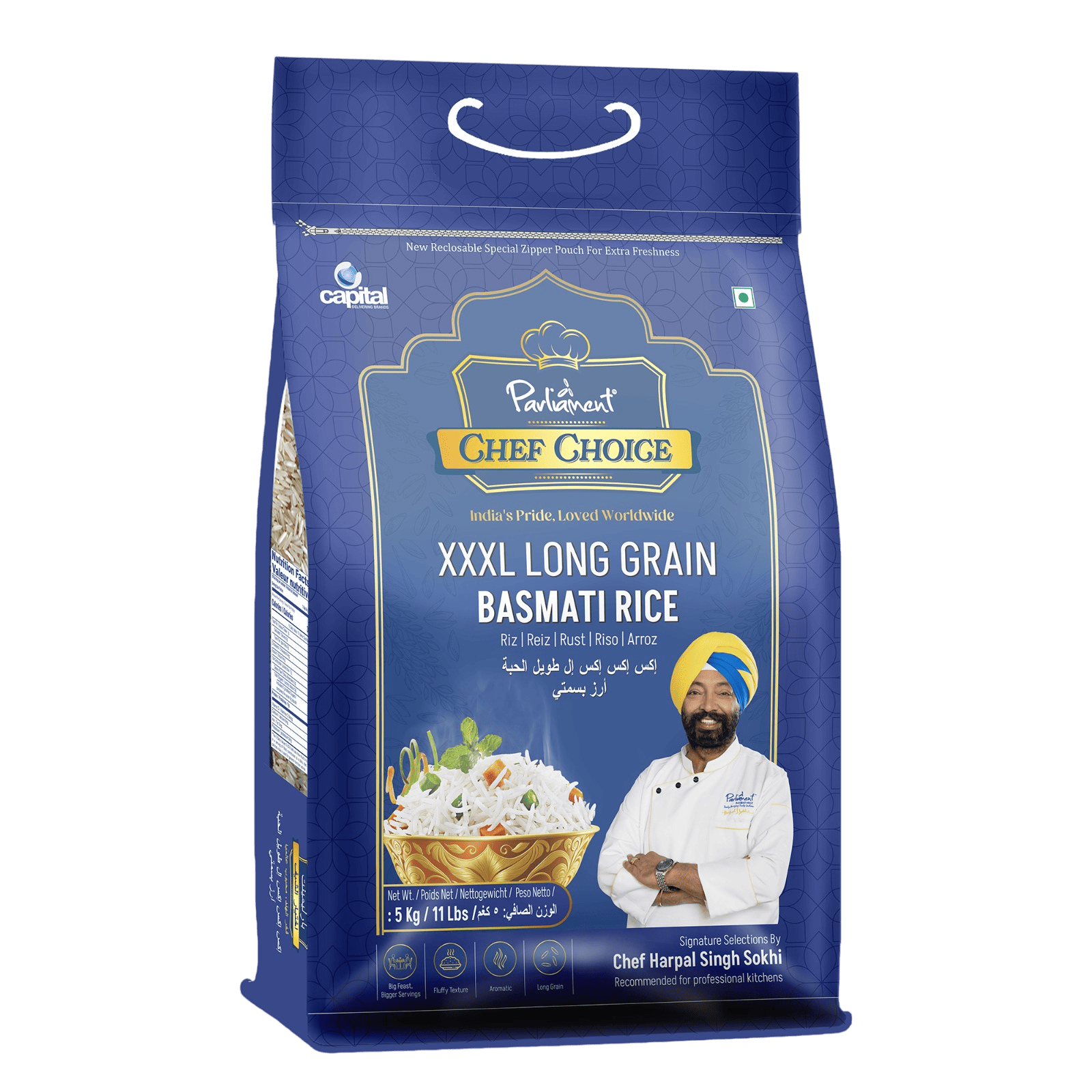 PARLIAMENT CHEF CHOICE RICE 5KG