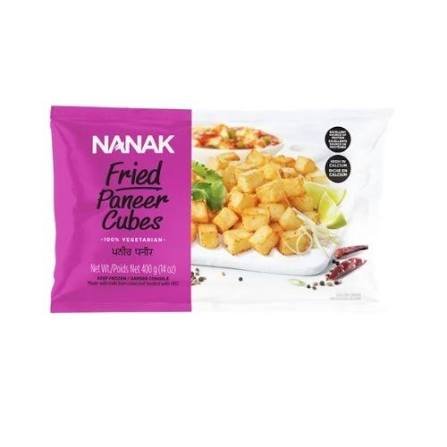 NANAK FRIED PANEER CUBES 400GMS