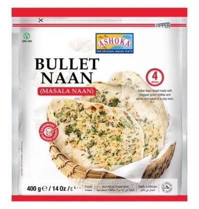 ASHOKA BULLET NAAN (MASALA) 400GM