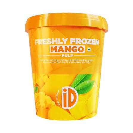 iD Brand Mango Fruit Pulp 500GMS
