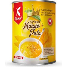 KASHISH ALPHONSO MANGO PULP 850G