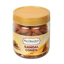 Hari Darshan Sandal Cones 125g
