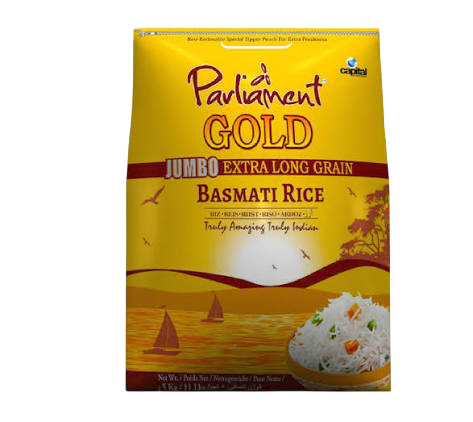 PARLIAMENT GOLD JUMBO RICE 5 KG