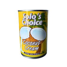 SOLO'S COCONUT CREAM 400ML