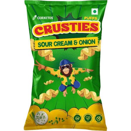 Cornitos Crusties Sour Cream and Onion-50gm