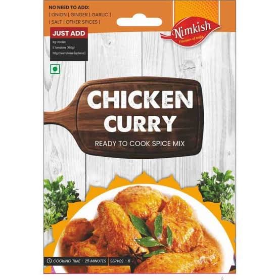 Nimkish Chicken Curry 30g