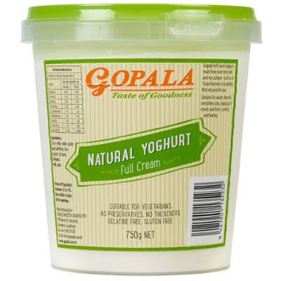 Gopala full cream Yoghurt 2kg