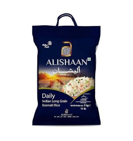 Alishaan Daily Basmati Rice 5KG