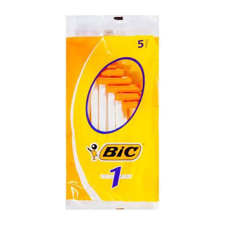 RAZOR BIC YELLOW 5s