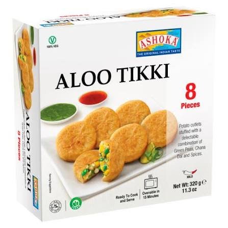 ASHOKA ALOO TIKKI (VEGAN) 320GM