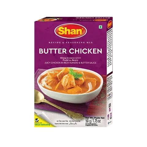SHAN R&S MIX BUTTER CHICKEN 50G