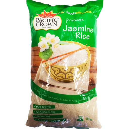 PACIFIC CROWN JASMINE RICE 5KG
