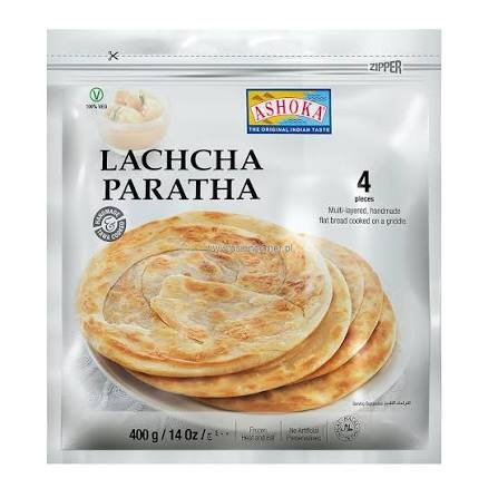 ASHOKA WHOLEWHEAT LACHCHA PARATHA 400GM