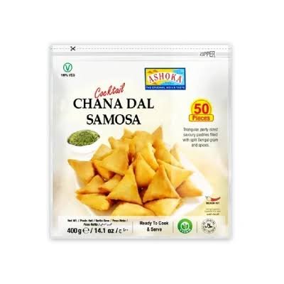 ASHOKA COCKTAIL CHANA DAL SAMOSA 400GM