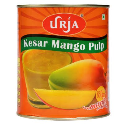 Urja Kesar Mango Pulp -850gm
