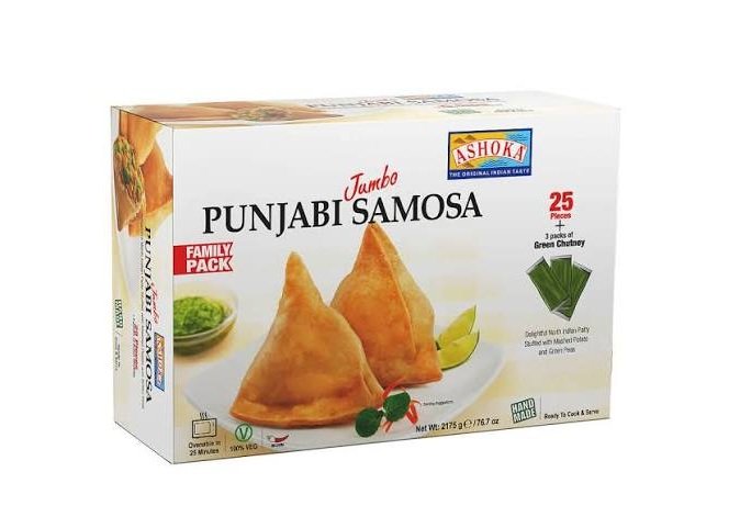 ASHOKA JUMBO PUNJABI SAMOSA(25pc) 1.88kg