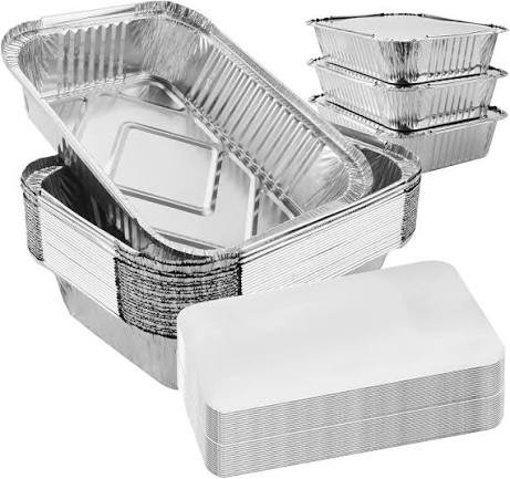 Aluminium Foil Tray - Large - 50pcs