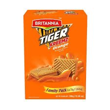 Britannia Tiger Kreemz Orange 300G (75*4)