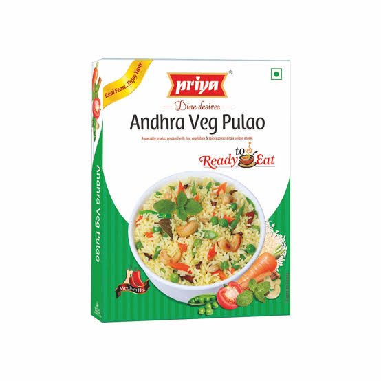 Andhra Veg Pulav 275 grms