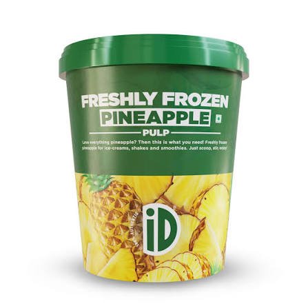 iD Brand Pineapple Fruit Pulp 500GMS