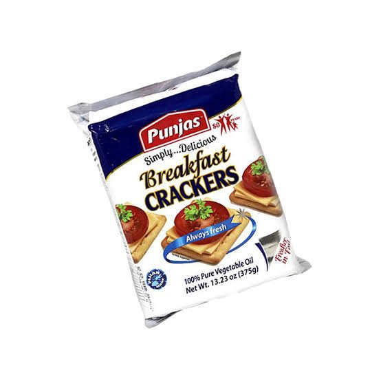 PUNJAS BREAKFAST CRACKERS 375G