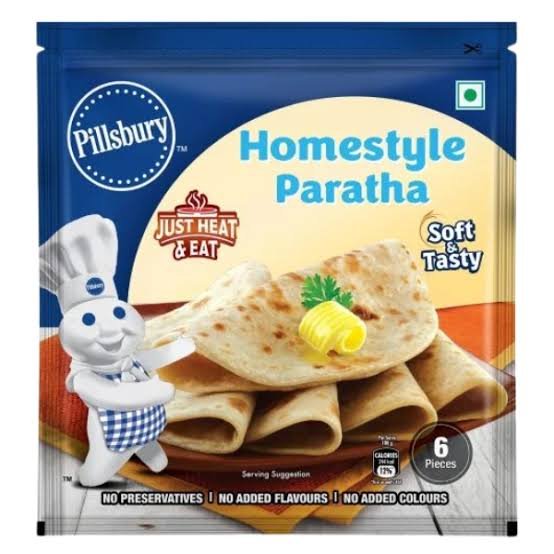 PILLSBURY HOME STYLE PLAIN PARATHA 360G