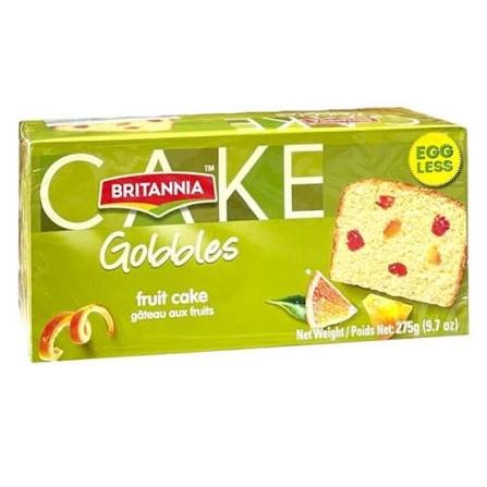 BRITANNIA EP EGGLESS POUND FRUIT CAKE 275G