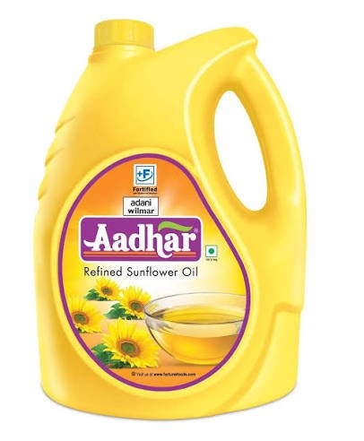 AADHAR SUNFLOWER OIL - 5L