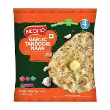 Bikano Tandoori Garlic Nan (5pcs)-400g