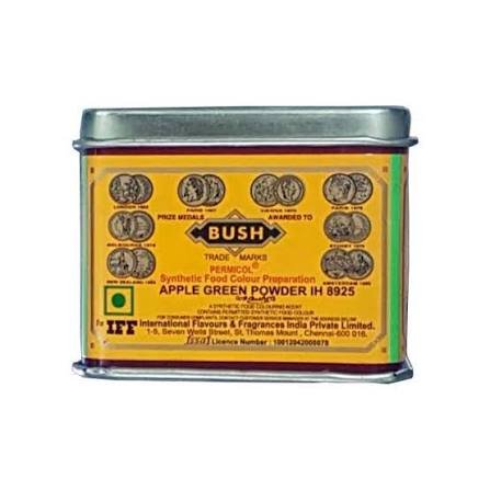 BUSH FOOD COLOR APPLE GREEN 100GM