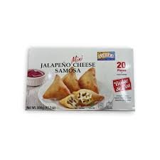 ASHOKA JALAPENO CHEESE SAMOSA (20PC) 400GM