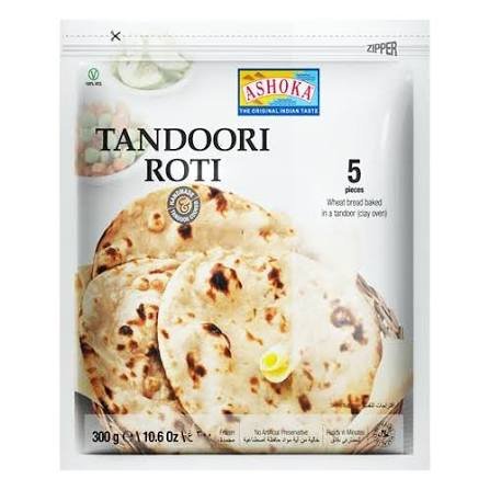 ASHOKA TANDOORI ROTI (5PC) 300GM