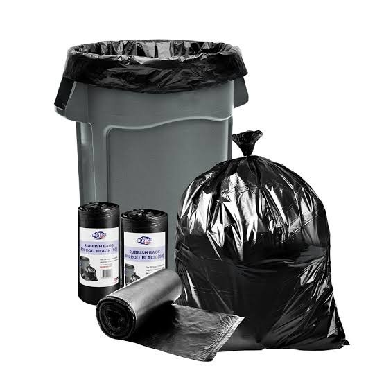 Rubbish Bags - 60L -5pcs