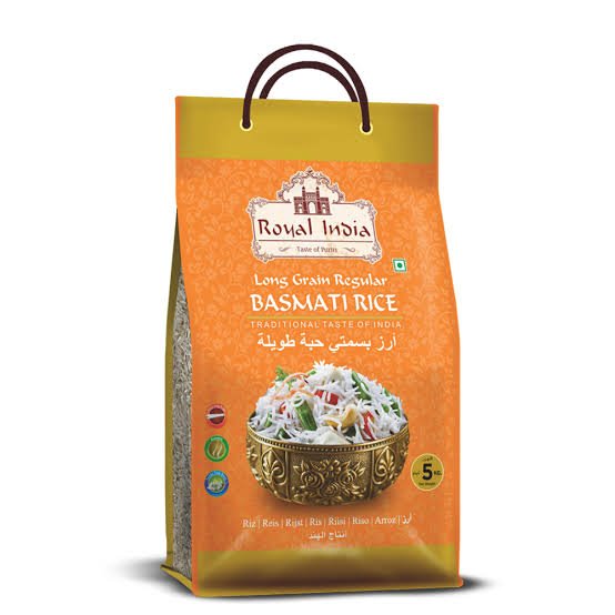 ROYAL INDIA LONG GRAIN REG BASMATI RICE 5KG