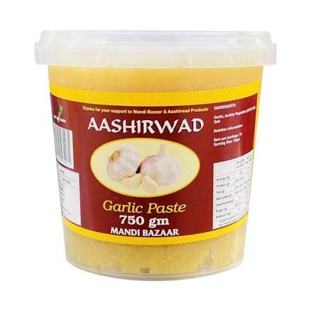 Aashirwad Garlic Paste Nz 750gm