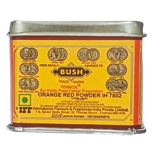 Bush color Orange red 100 gms