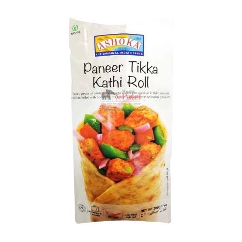 ASHOKA PANEER TIKKA KATHI ROLL 200GM