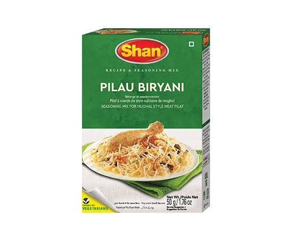 Shan pilau biryani