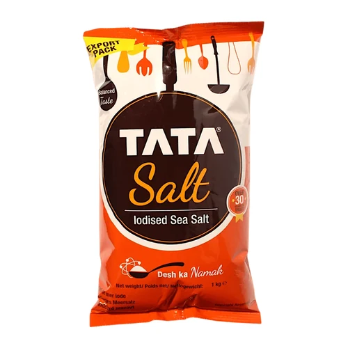 TATA IODIZED SEA SALT 12X1KG