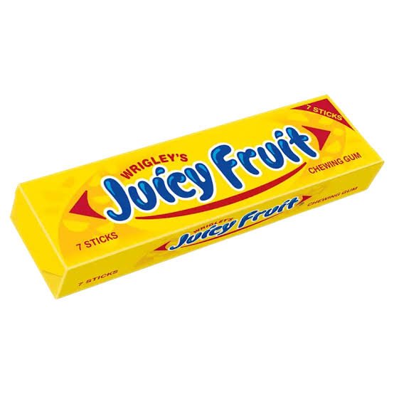 A WRIG 14g JUICY FRUIT