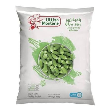 Montano Frozen okra 400g