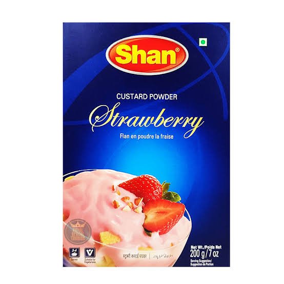 Shan Custard Powder Strawberry 200g