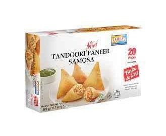 ashoka tandoori paneer samosa mini 500gm
