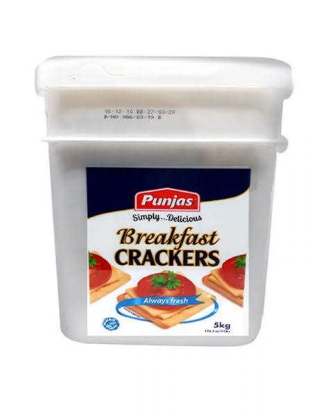 PUNJAS BREAKFAST CRACKERS -2KG