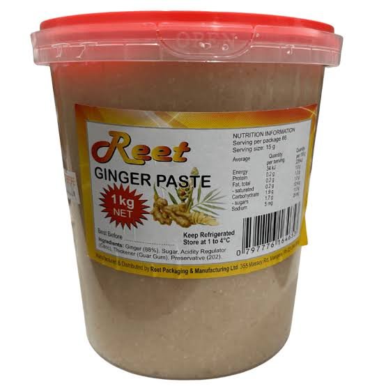 Reet Ginger Paste 1kg