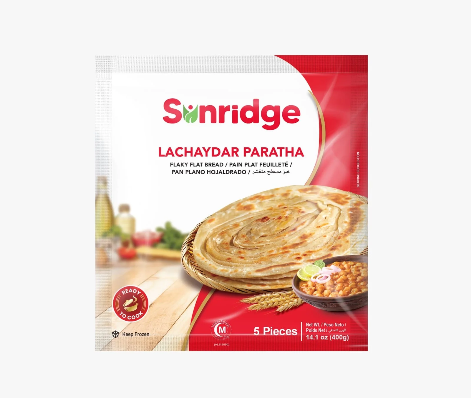 Sunridge Paratha Lachaydar 5pcs